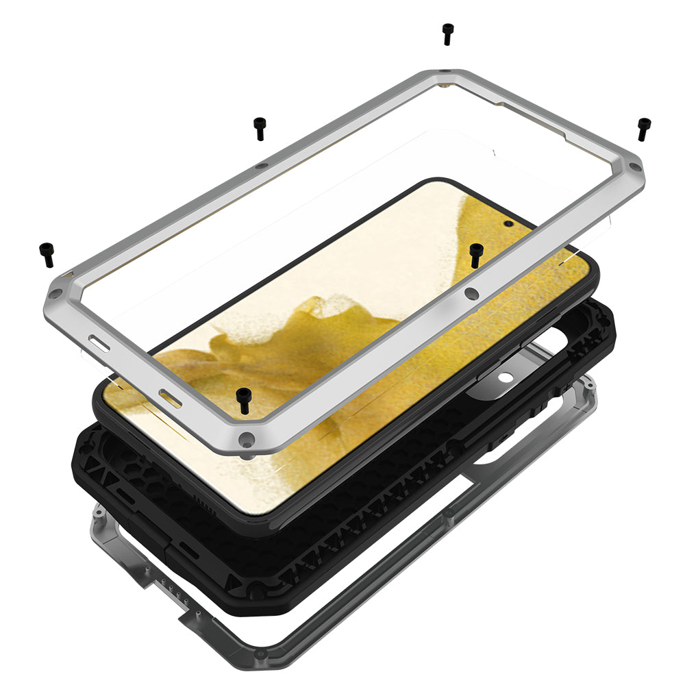 Samsung Galaxy S23 Plus Case Metal Tank Military Protection