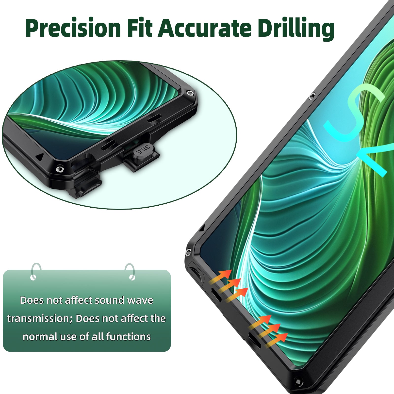 Samsung Galaxy S25 Ultra Case Metal Tank Military Protection