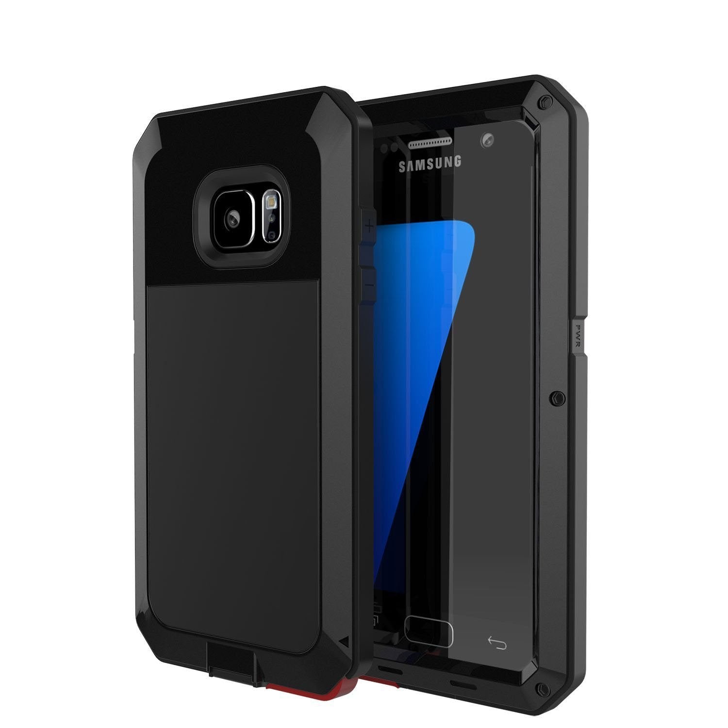 Samsung Galaxy S7 Edge Case Metal Tank Military Protection