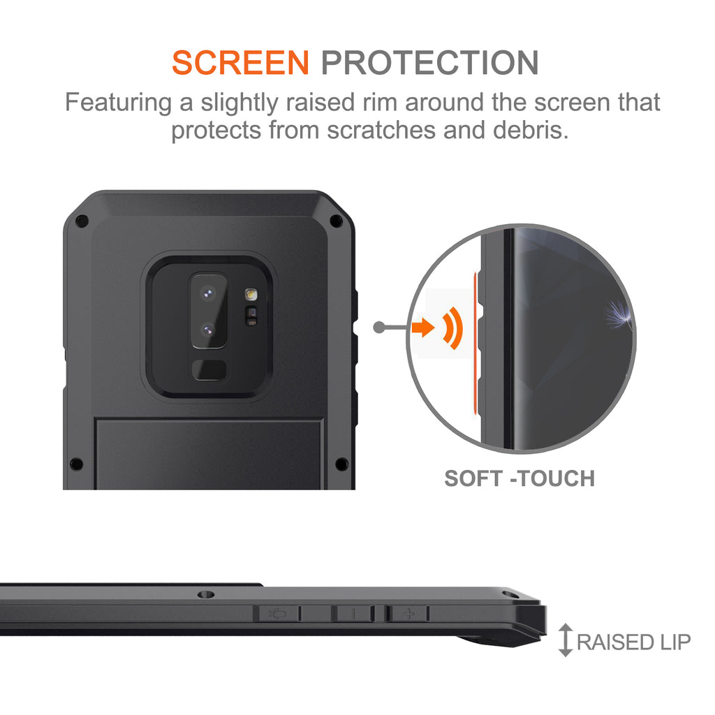 Samsung Galaxy S9 Case Metal Tank Military Protection