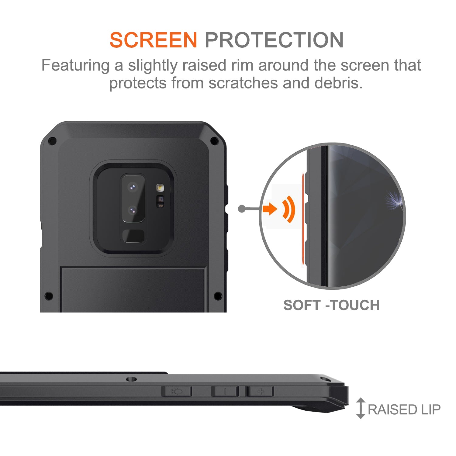 Samsung Galaxy S9 Case Metal Tank Military Protection