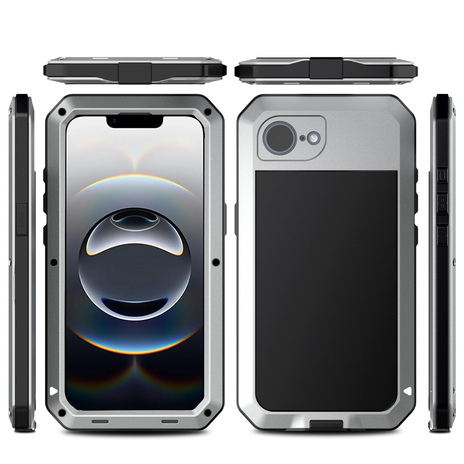 Apple iPhone 16e Case Metal Tank Military Protection
