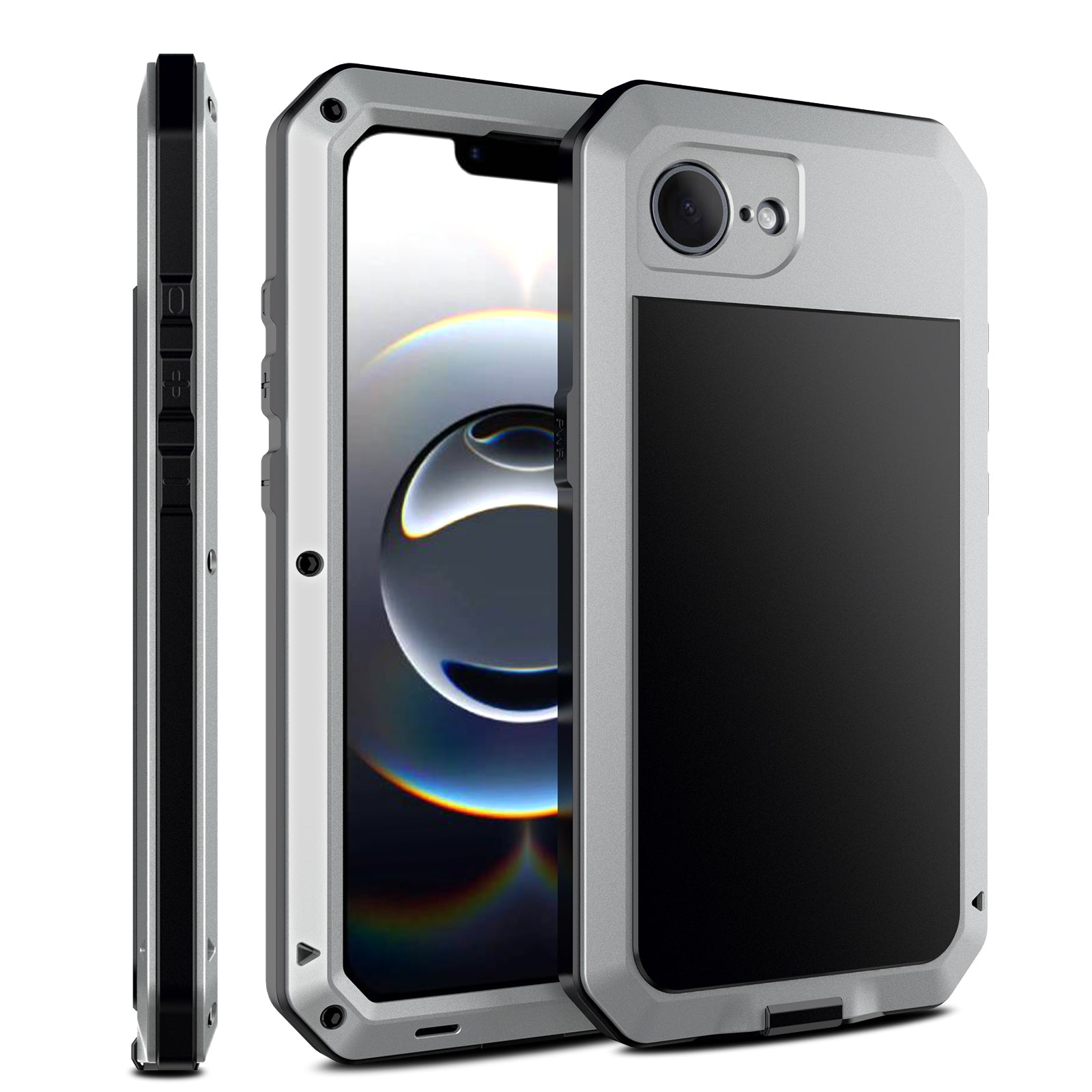 Apple iPhone 16e Case Metal Tank Military Protection