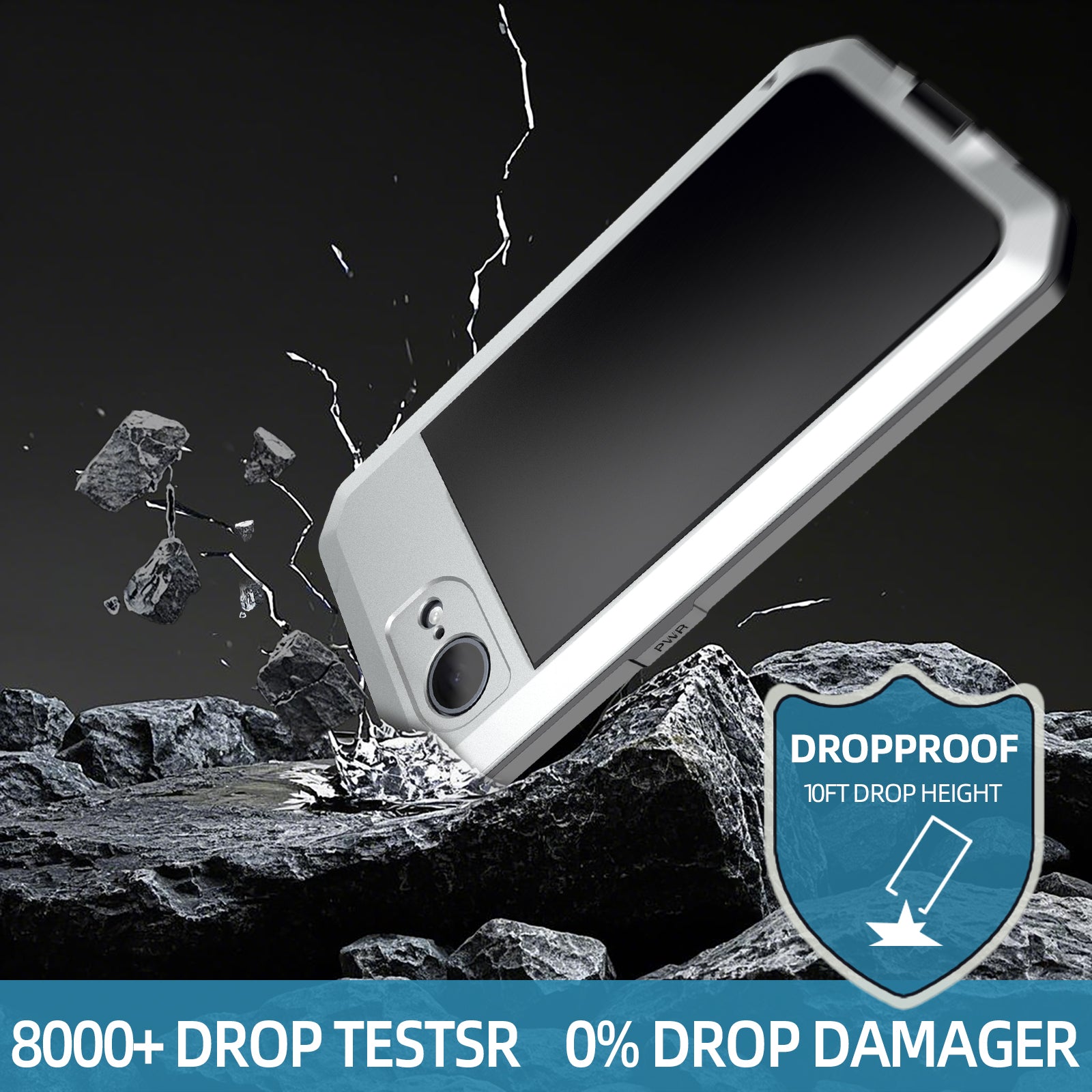 Apple iPhone 16e Case Metal Tank Military Protection