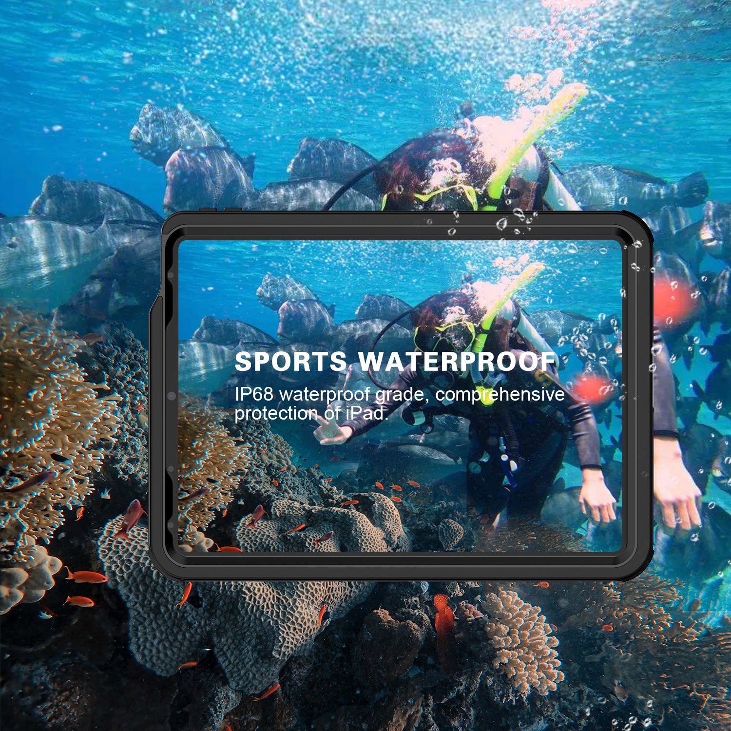 Apple iPad Air 4 Case Waterproof Visible Grace Full Protection