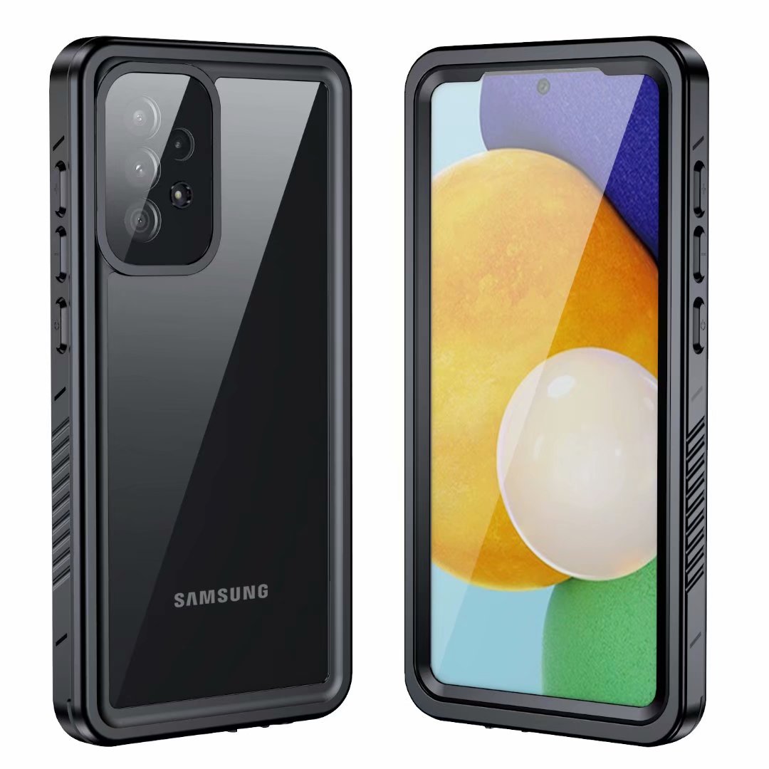 Samsung Galaxy A72 Case Waterproof Twill Crystal Full Protection