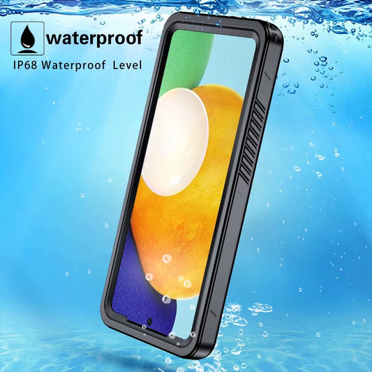 Samsung Galaxy A72 Case Waterproof Twill Crystal Full Protection