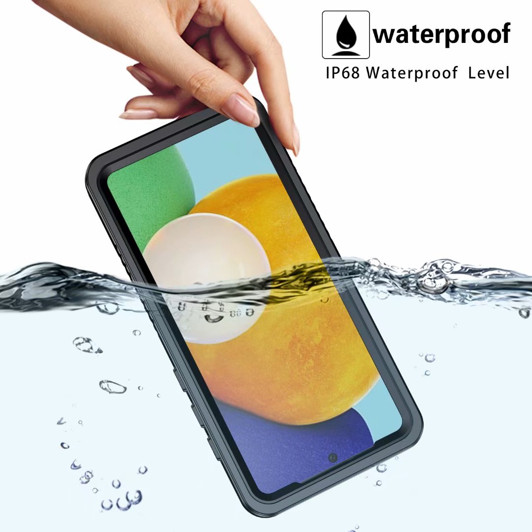 Samsung Galaxy A72 Case Waterproof Twill Crystal Full Protection