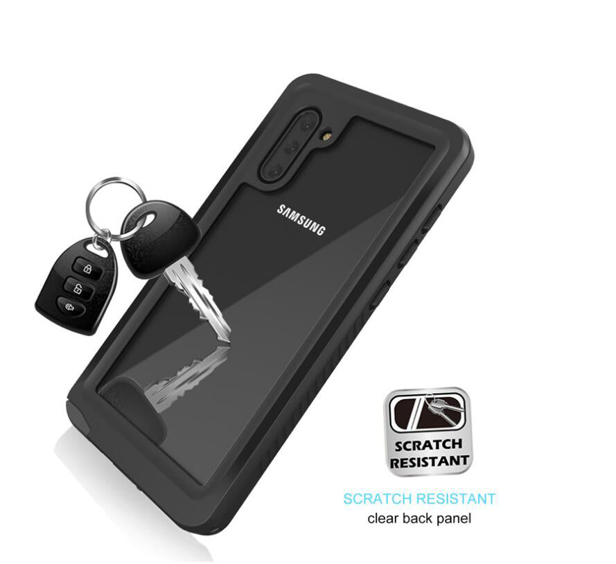 Samsung Galaxy Note10 Case Waterproof Twill Crystal Full Protection