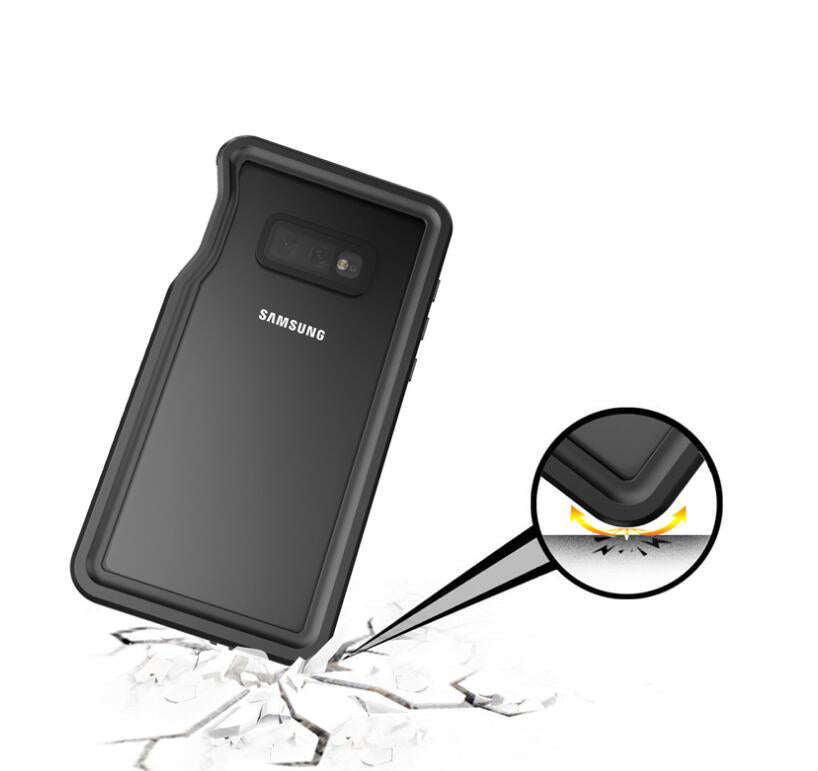 Samsung Galaxy S10e Case Waterproof Twill Crystal Full Protection