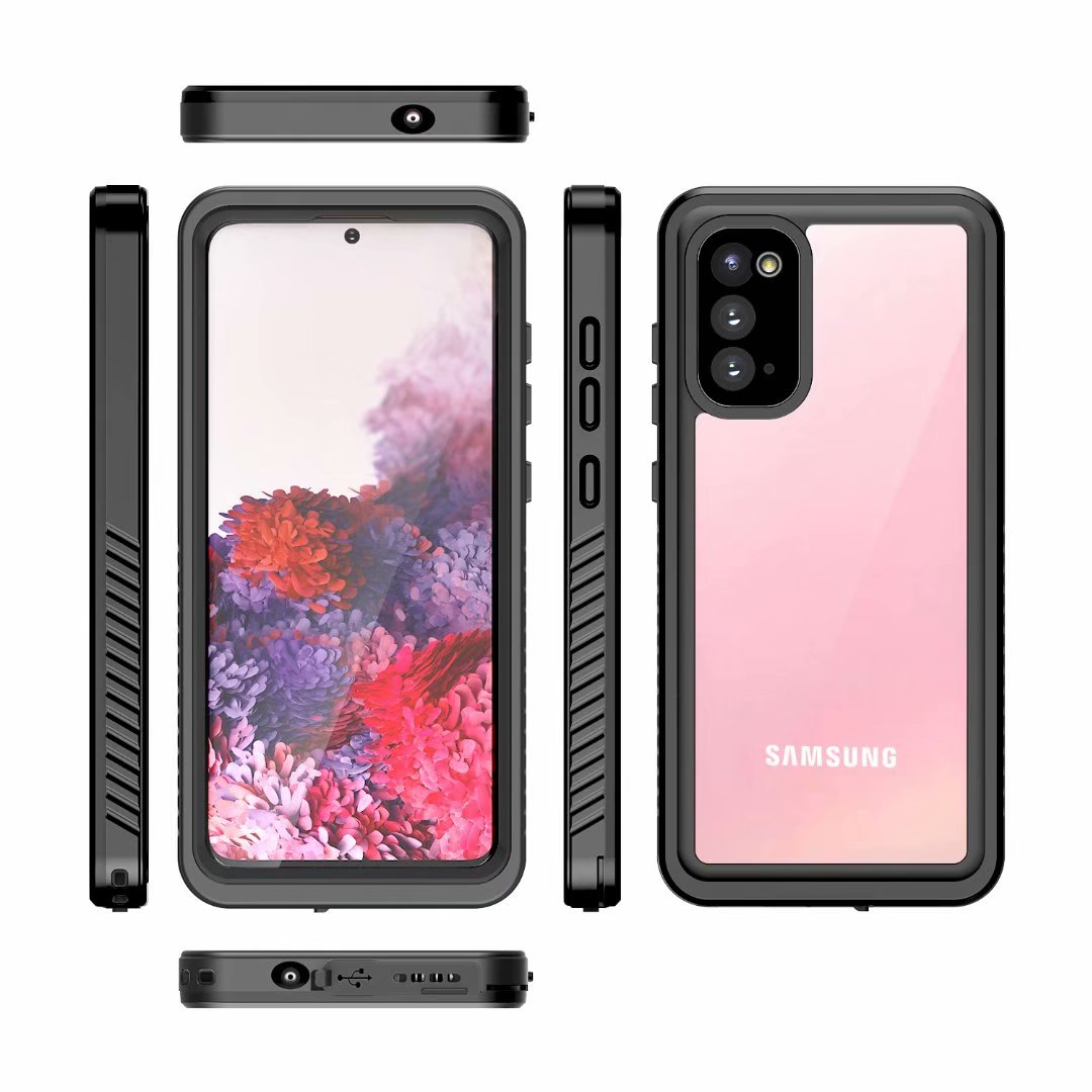 Samsung Galaxy S20 Case Waterproof Twill Crystal Full Protection