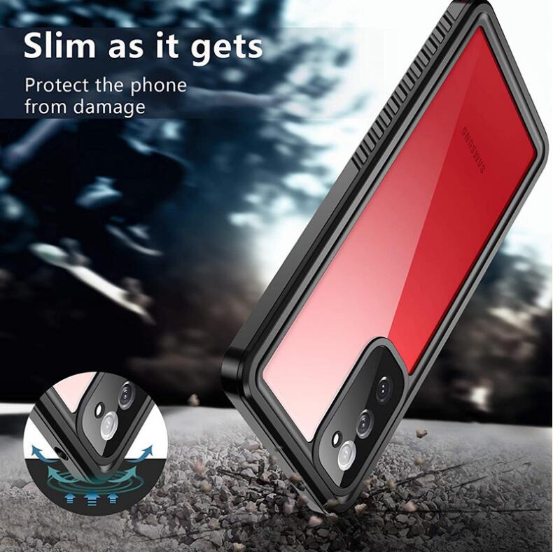 Samsung Galaxy S20 Case Waterproof Twill Crystal Full Protection