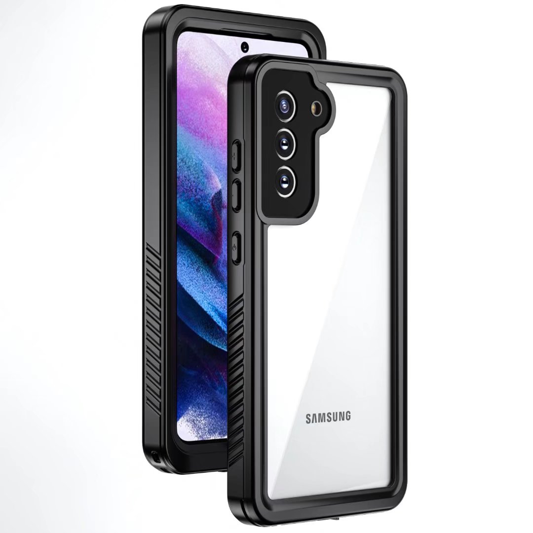 Samsung Galaxy S21 FE Case Waterproof Twill Crystal Full Protection