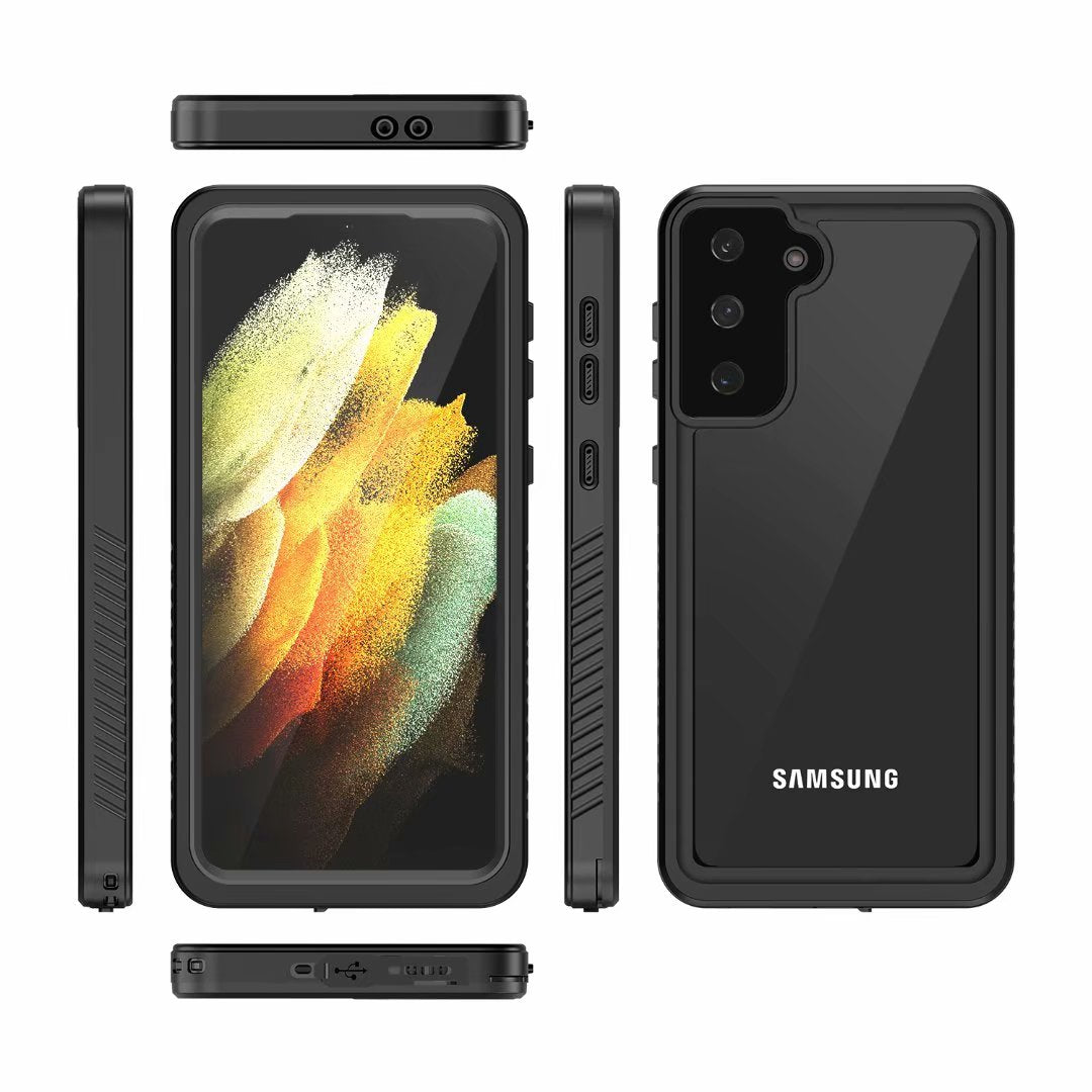 Samsung Galaxy S21+ Case Waterproof Twill Crystal Full Protection