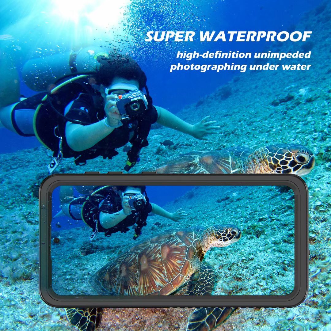 Samsung Galaxy S21 Ultra Case Waterproof Twill Crystal Full Protection
