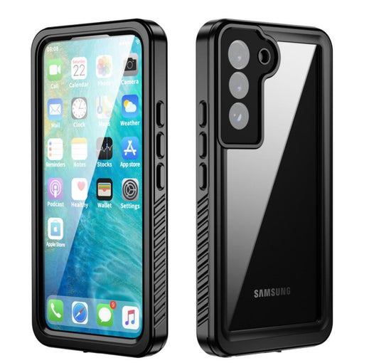 Samsung Galaxy S22 Plus Case Waterproof Twill Crystal Full Protection