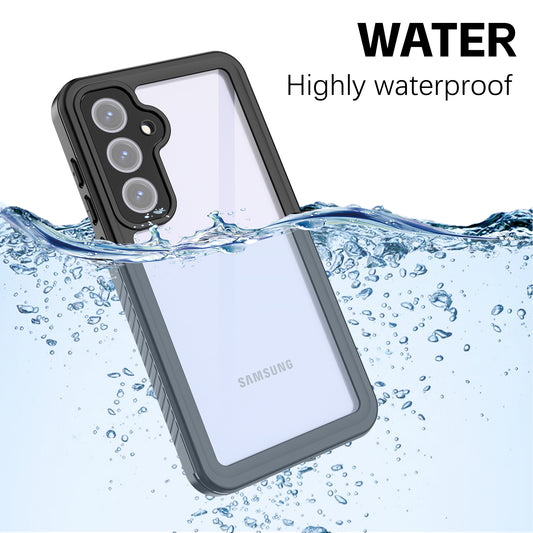 Samsung Galaxy S24 FE Case Waterproof Twill Crystal Full Protection