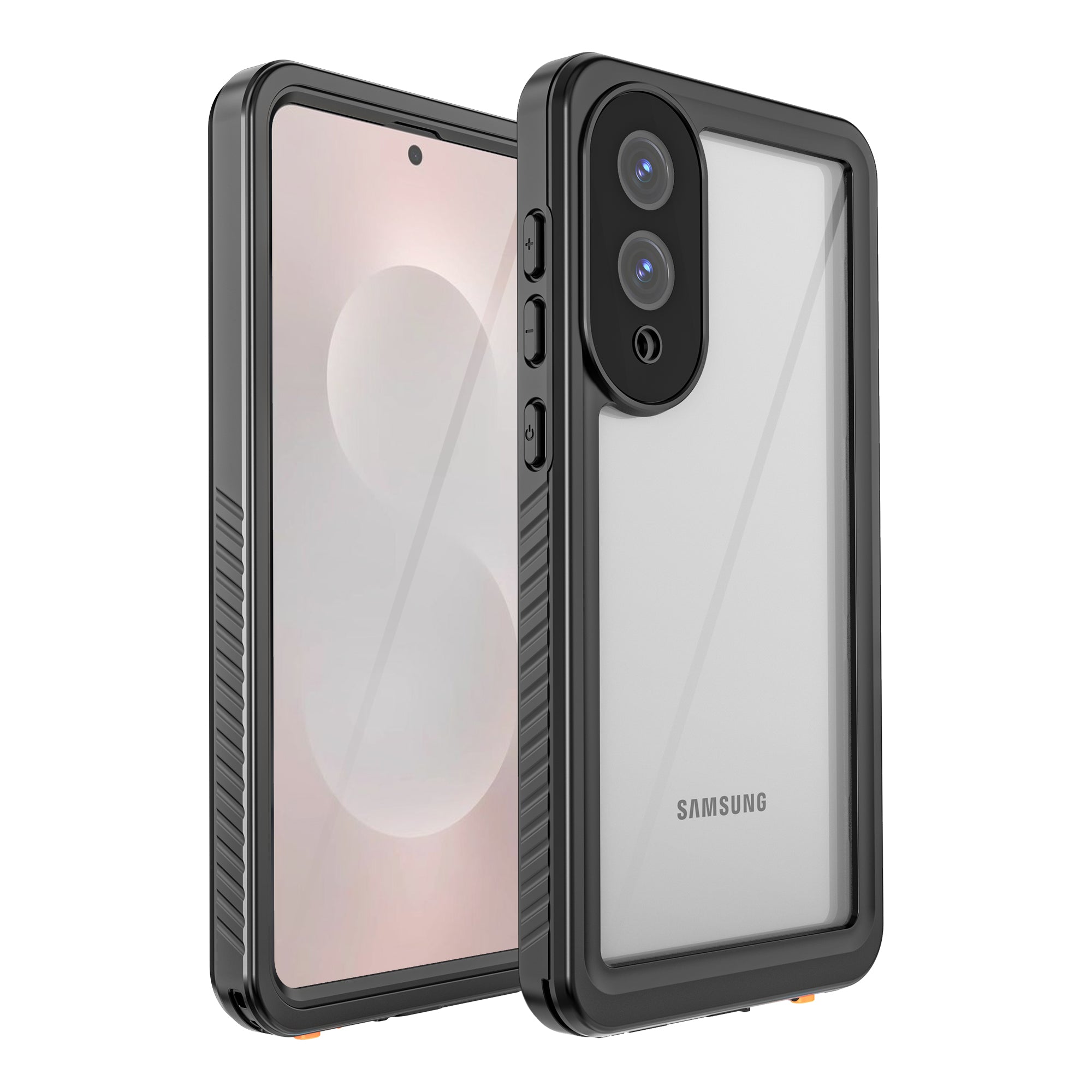 Samsung Galaxy S25 Edge Case Waterproof Twill Crystal Full Protection
