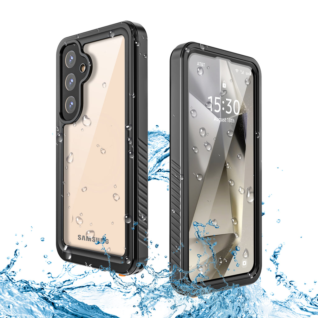 Samsung Galaxy S25 Plus Case Waterproof Twill Crystal Full Protection