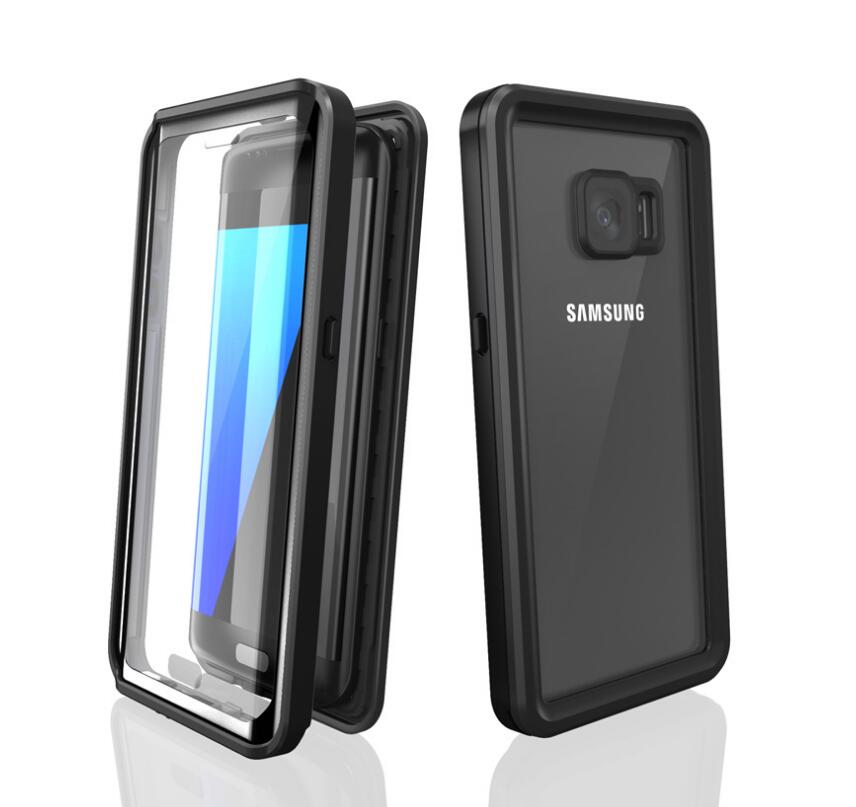 Samsung Galaxy S7 Case Waterproof Twill Crystal Full Protection