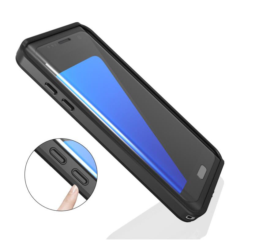 Samsung Galaxy S7 Case Waterproof Twill Crystal Full Protection