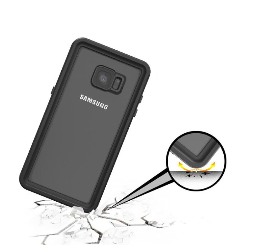 Samsung Galaxy S7 Case Waterproof Twill Crystal Full Protection