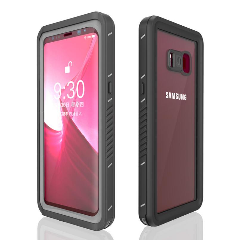 Samsung Galaxy S8 Case Waterproof Twill Crystal Full Protection