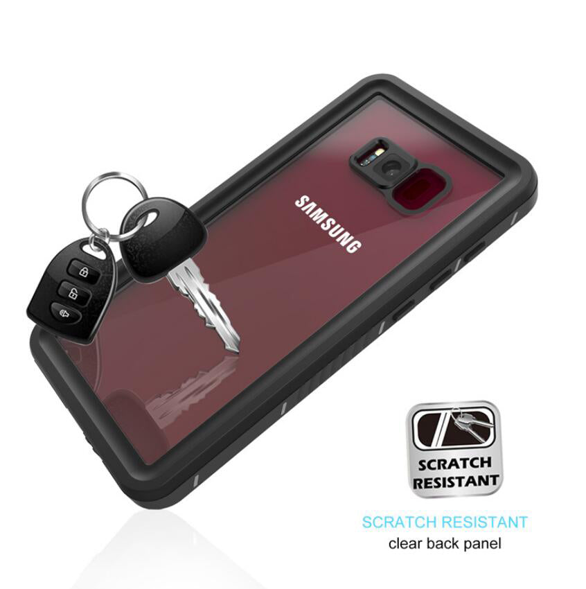 Samsung Galaxy S8 Case Waterproof Twill Crystal Full Protection
