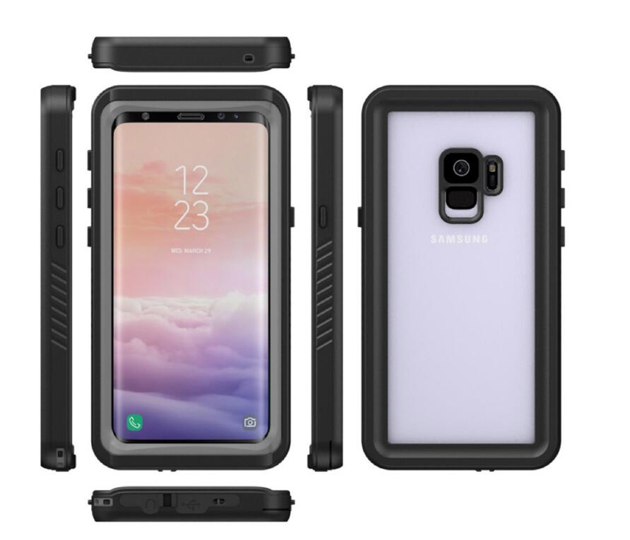 Samsung Galaxy S9 Case Waterproof Twill Crystal Full Protection