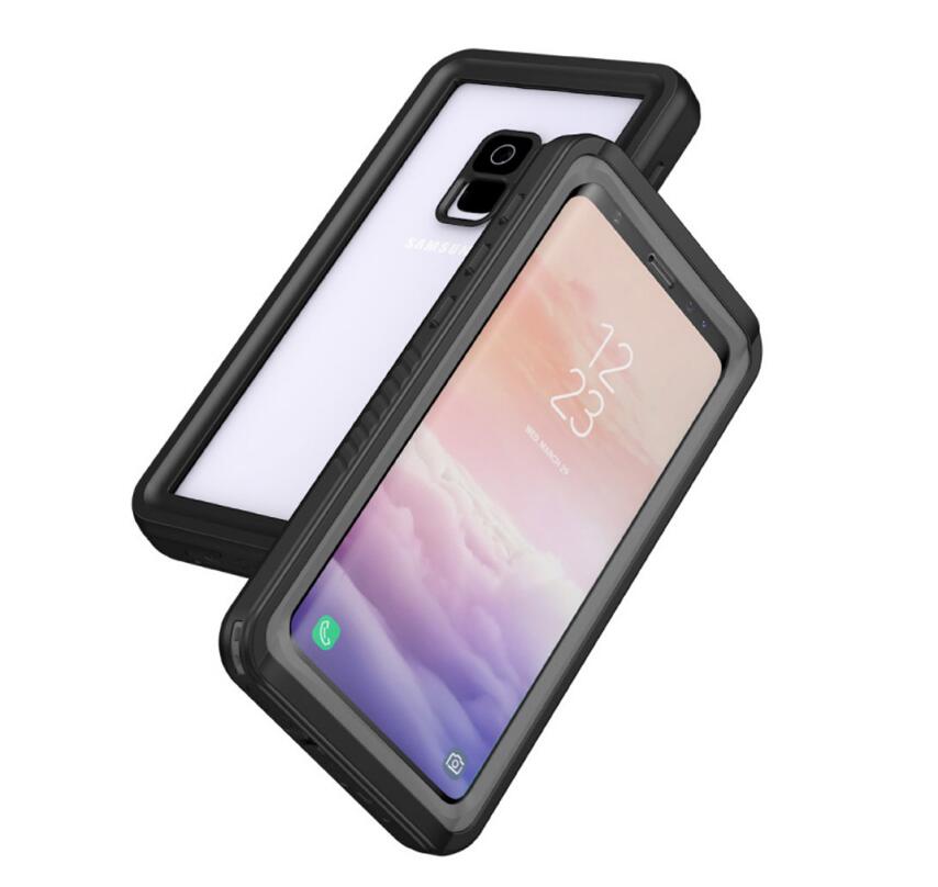 Samsung Galaxy S9 Case Waterproof Twill Crystal Full Protection