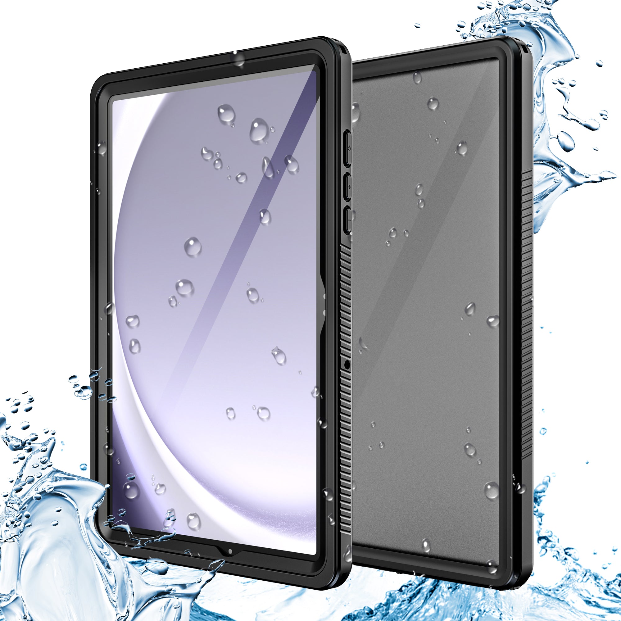 Samsung Galaxy Tab A9 Plus Case Waterproof Twill Crystal Full Protection