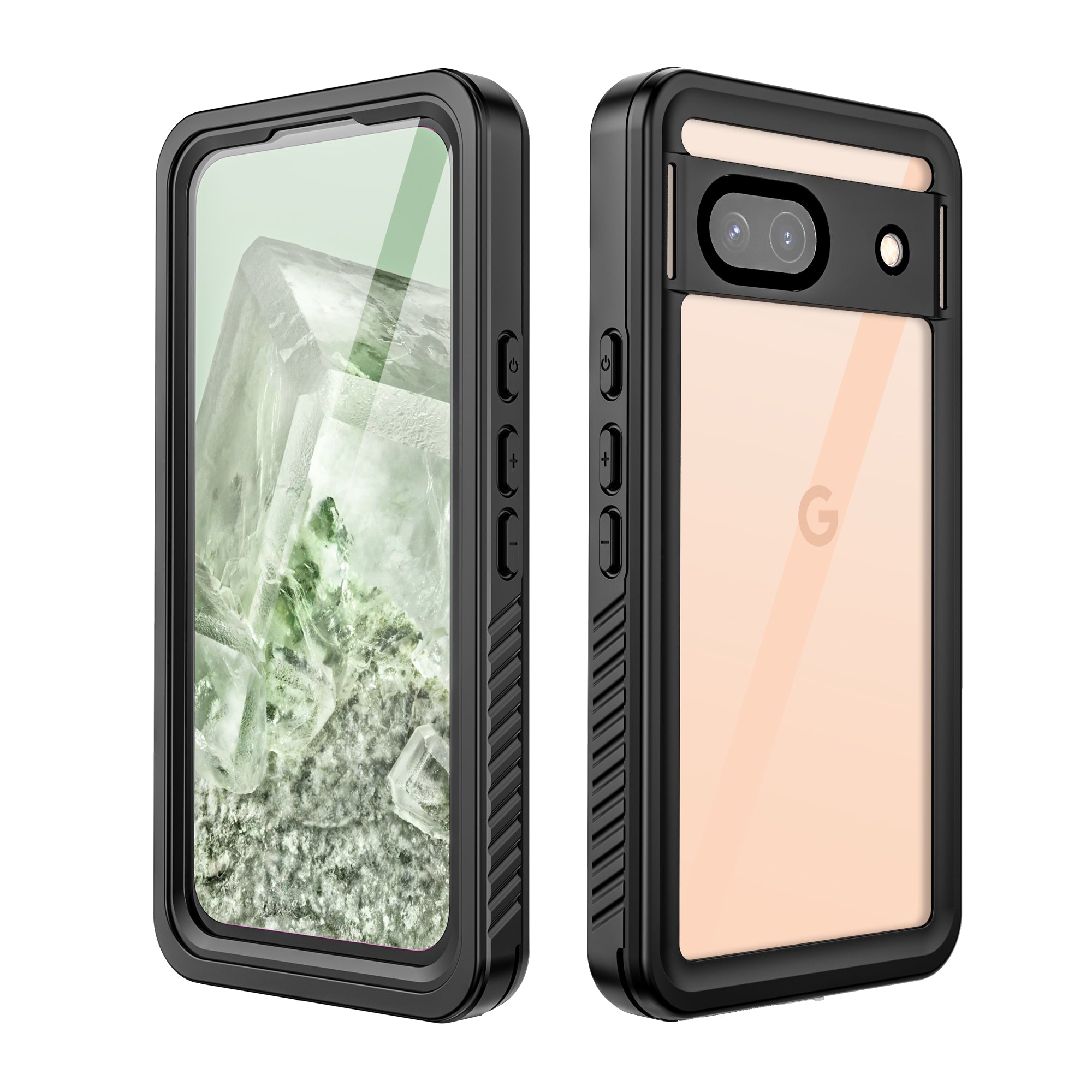 Google Pixel 8A Case Waterproof Twill Crystal Full Protection