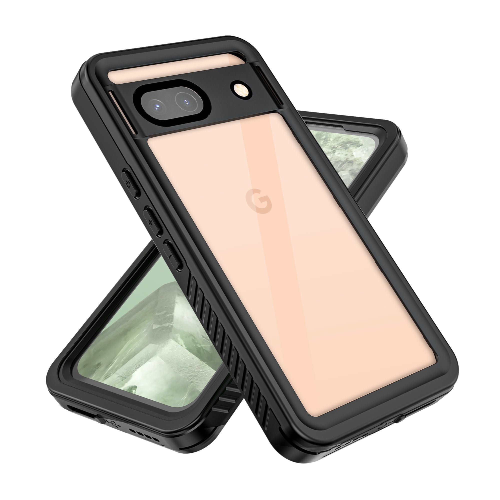 Google Pixel 8A Case Waterproof Twill Crystal Full Protection