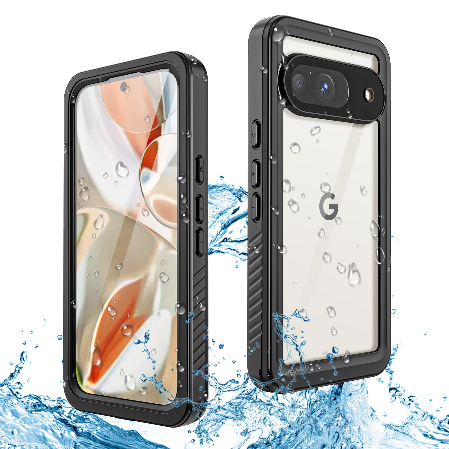 Google Pixel 9 Case Waterproof Twill Crystal Full Protection