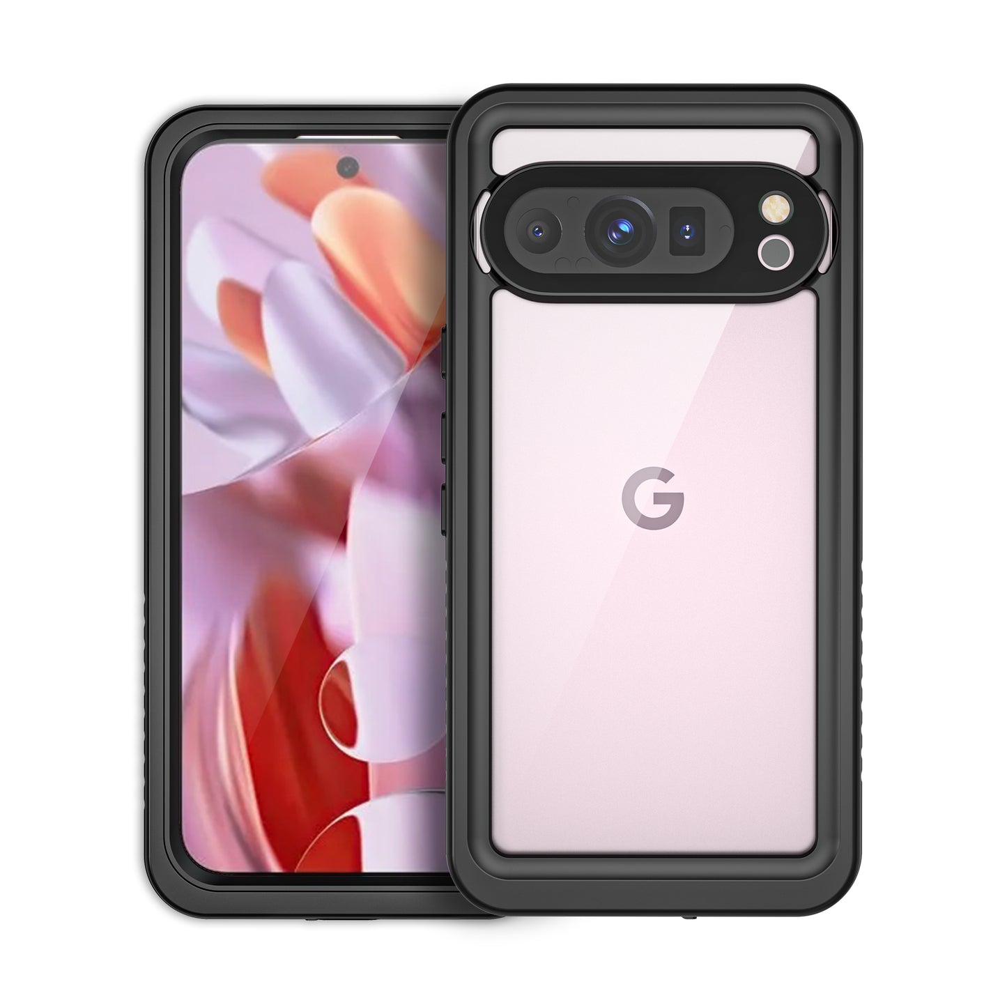 Google Pixel 9 Pro Case Waterproof Twill Crystal Full Protection