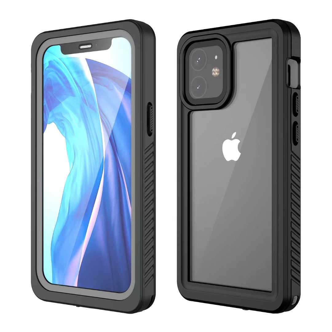 Apple iPhone 12 Mini Case Waterproof Twill Crystal Full Protection