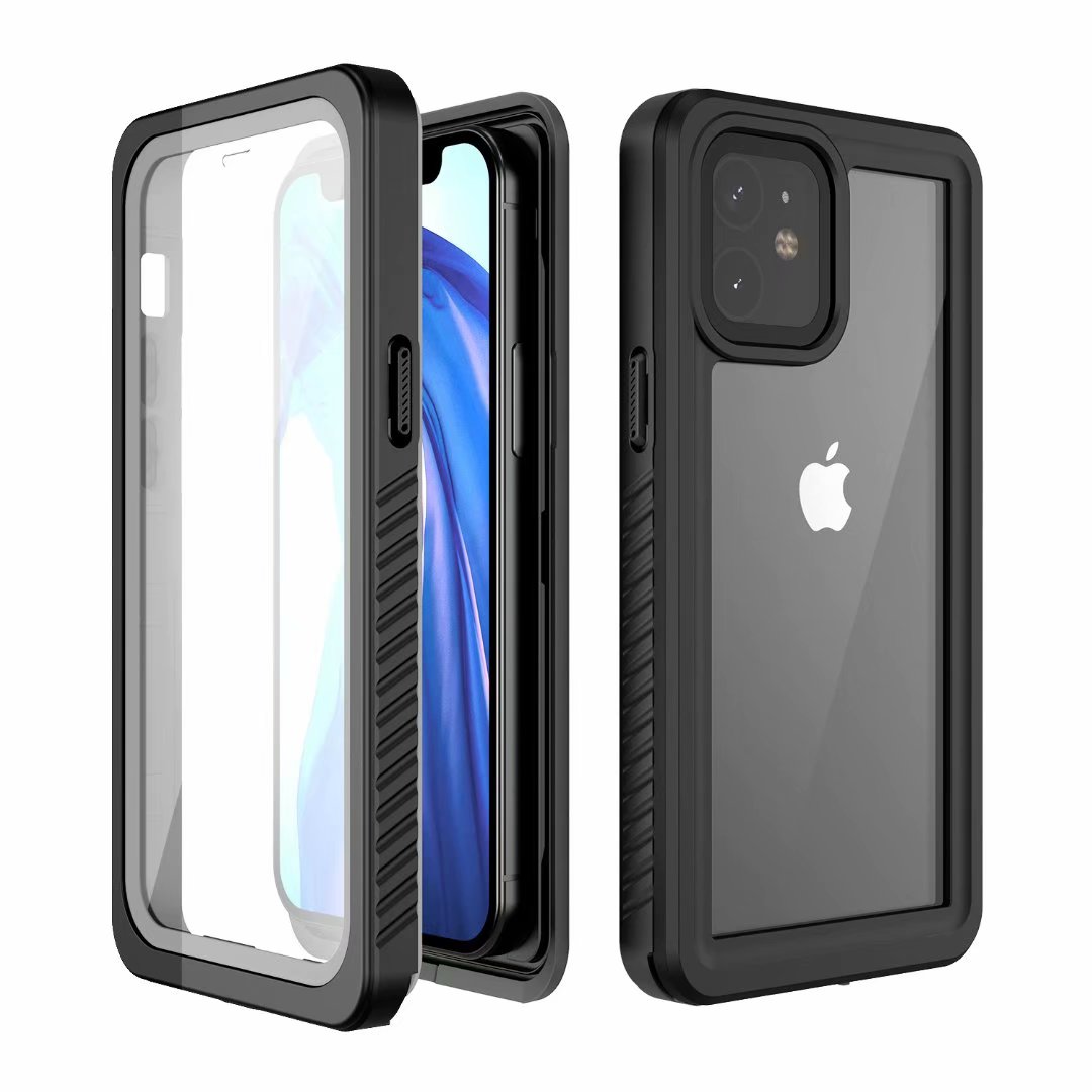 Apple iPhone 12 Mini Case Waterproof Twill Crystal Full Protection