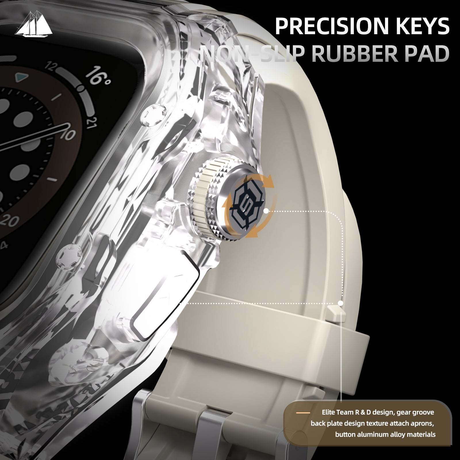 Apple Watch Ultra 2 49mm Case Rugged Built-in Screen Protector