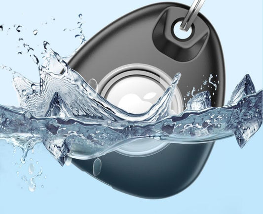 Anti-lost Portable Waterproof Airtag Case with Ring Holder