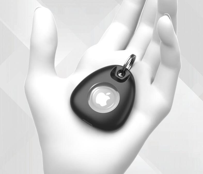 Anti-lost Portable Waterproof Airtag Case with Ring Holder