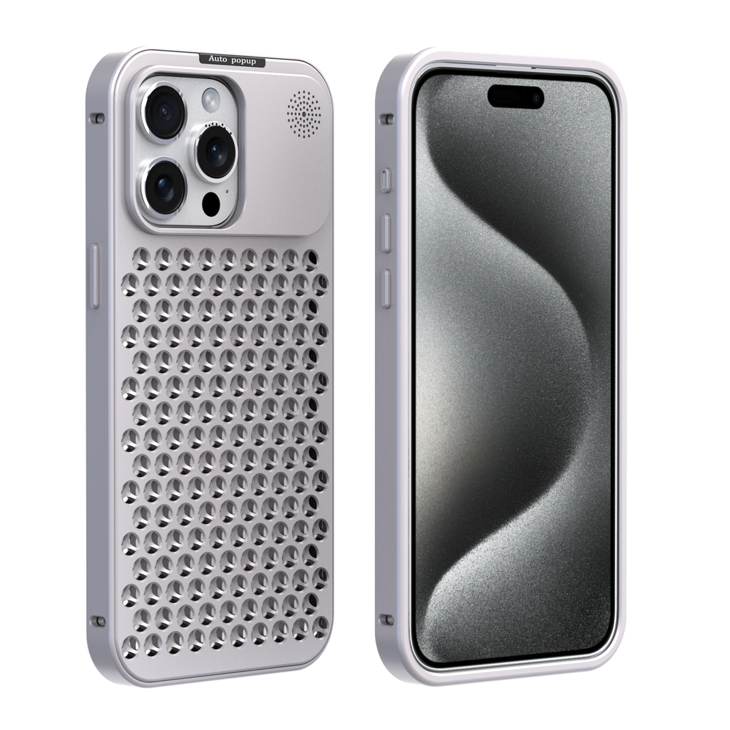 Apple iPhone 14 Pro Case Metal Aromatherapy Cooling