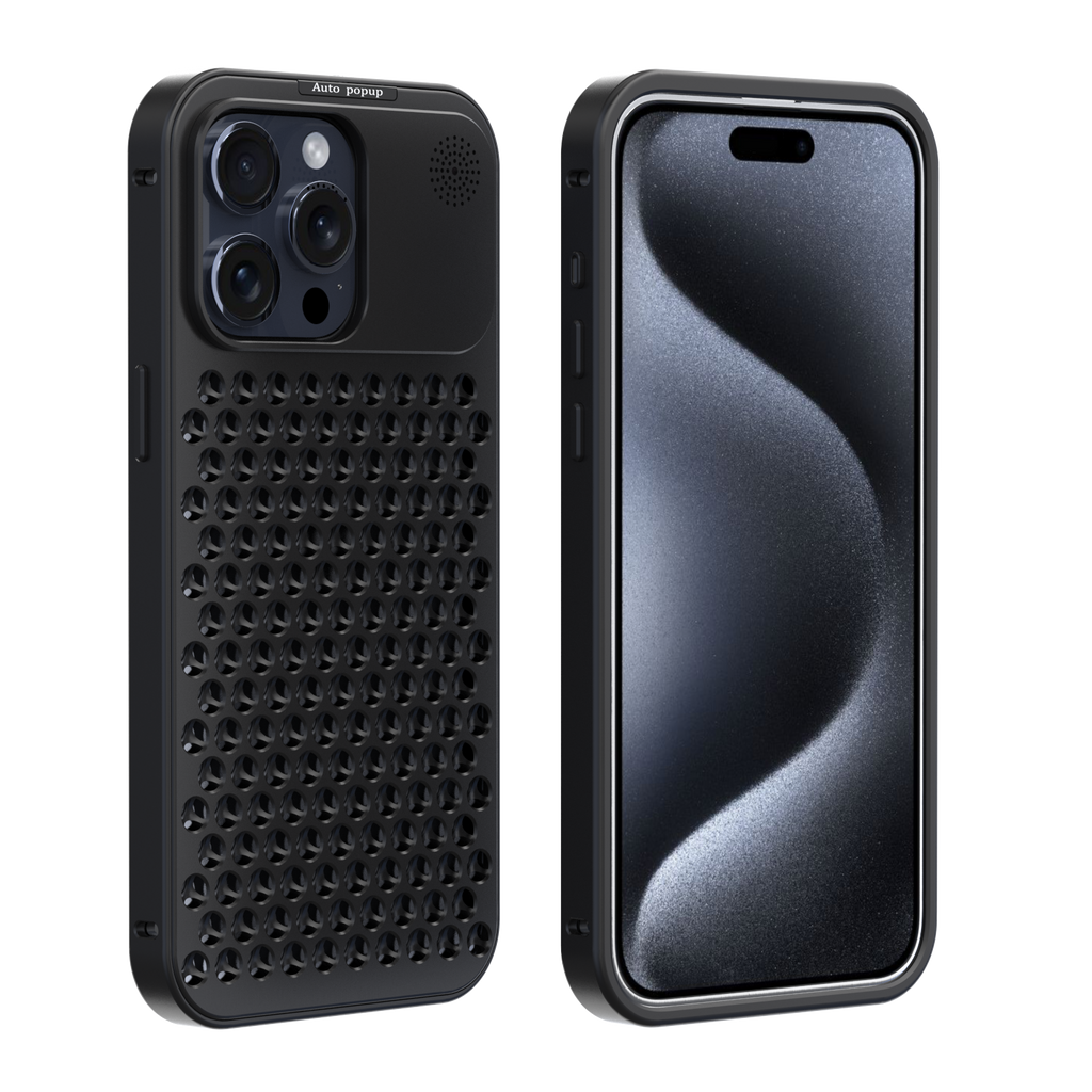 Apple iPhone 14 Pro Case Metal Aromatherapy Cooling