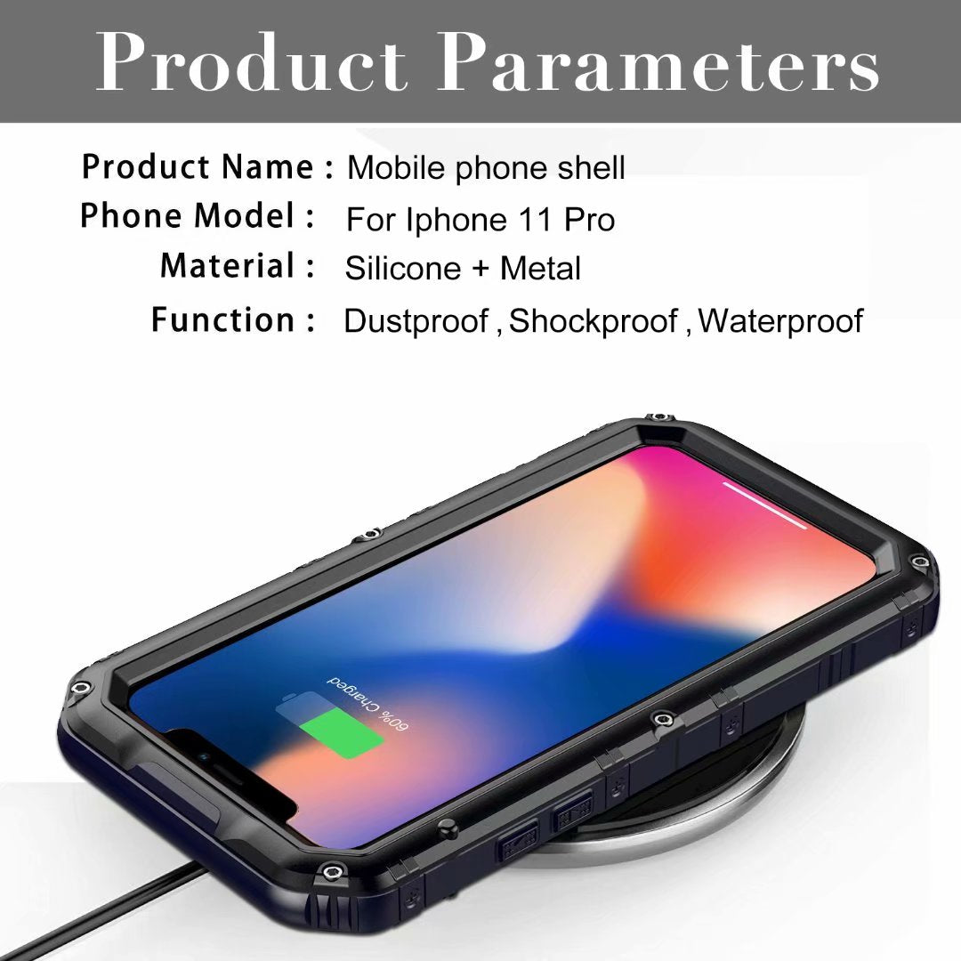 Apple iPhone 11 Pro Case Waterproof Wolf Warrior