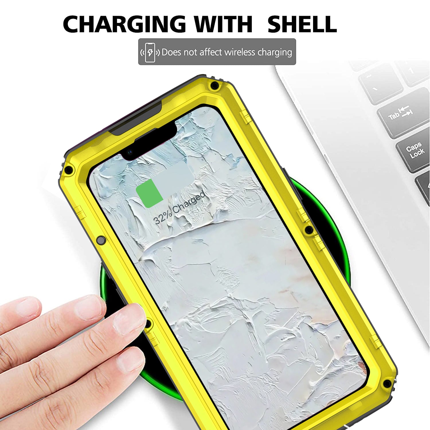 Apple iPhone 13 Case Waterproof Wolf Warrior