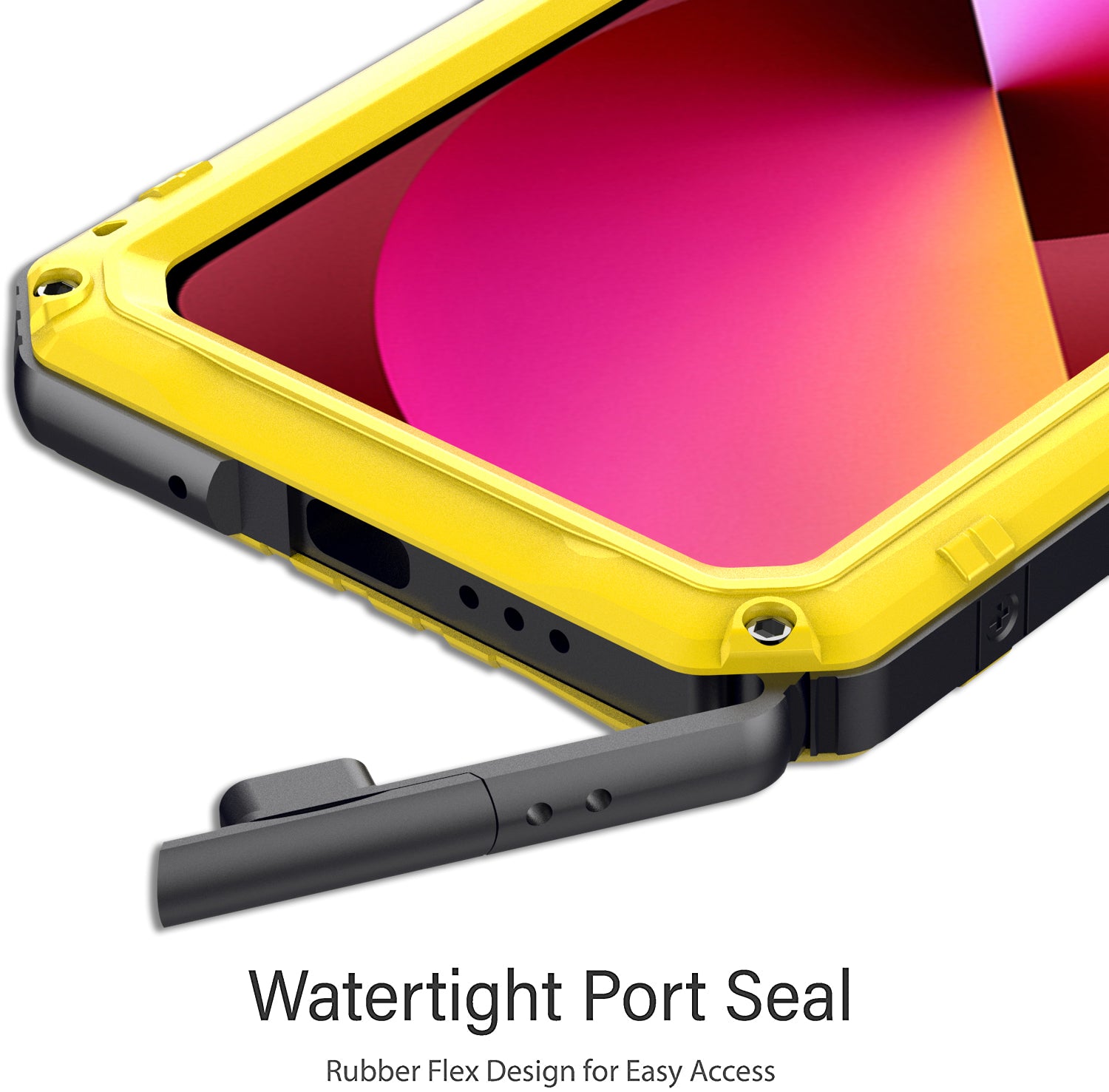 Apple iPhone 13 Case Waterproof Wolf Warrior