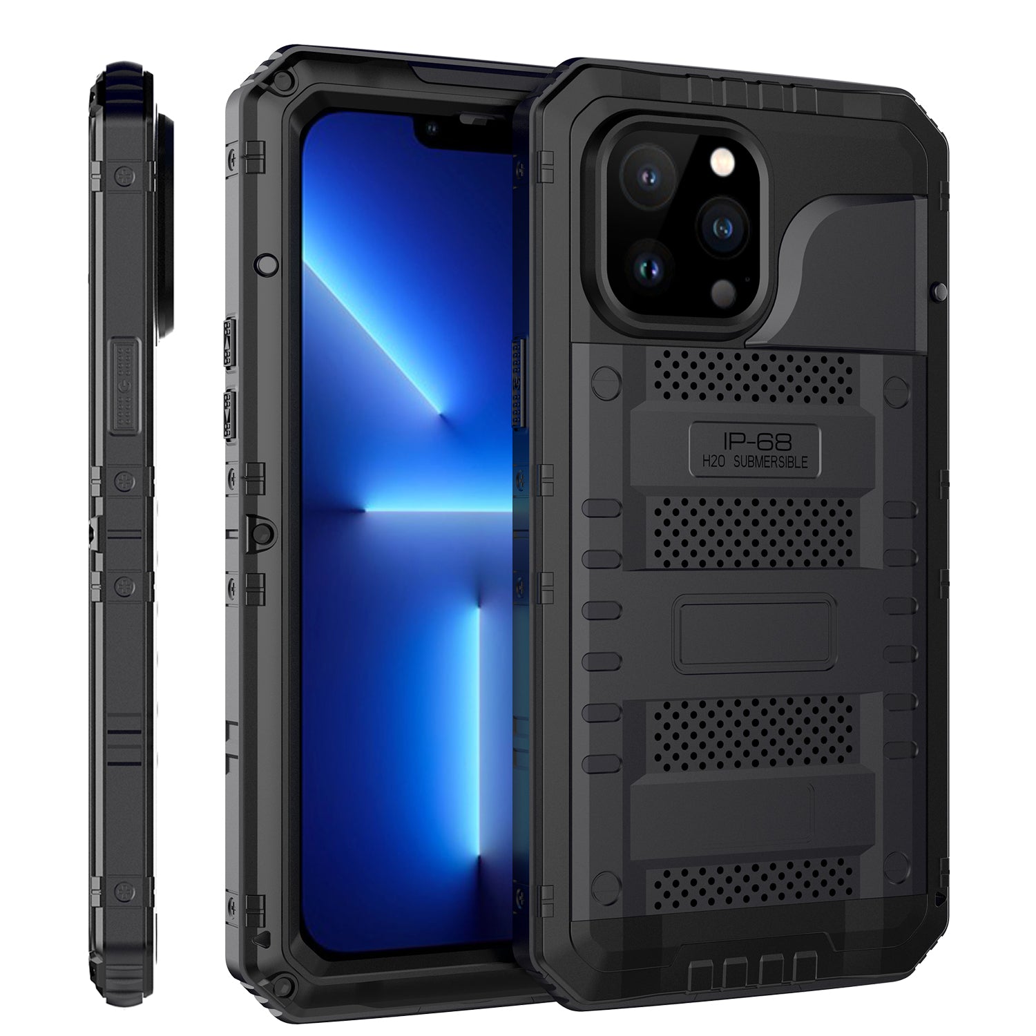 Apple iPhone 13 Pro Max Case Waterproof Wolf Warrior