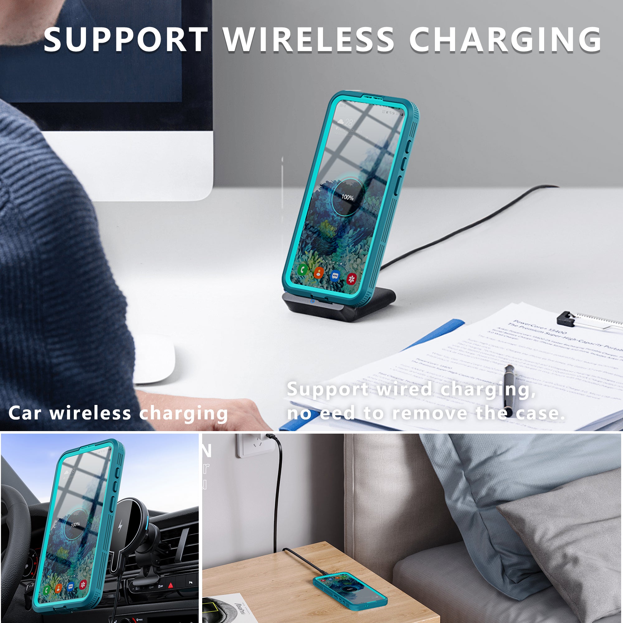 Samsung Galaxy S24 Plus Case Waterproof Mars Magsafe