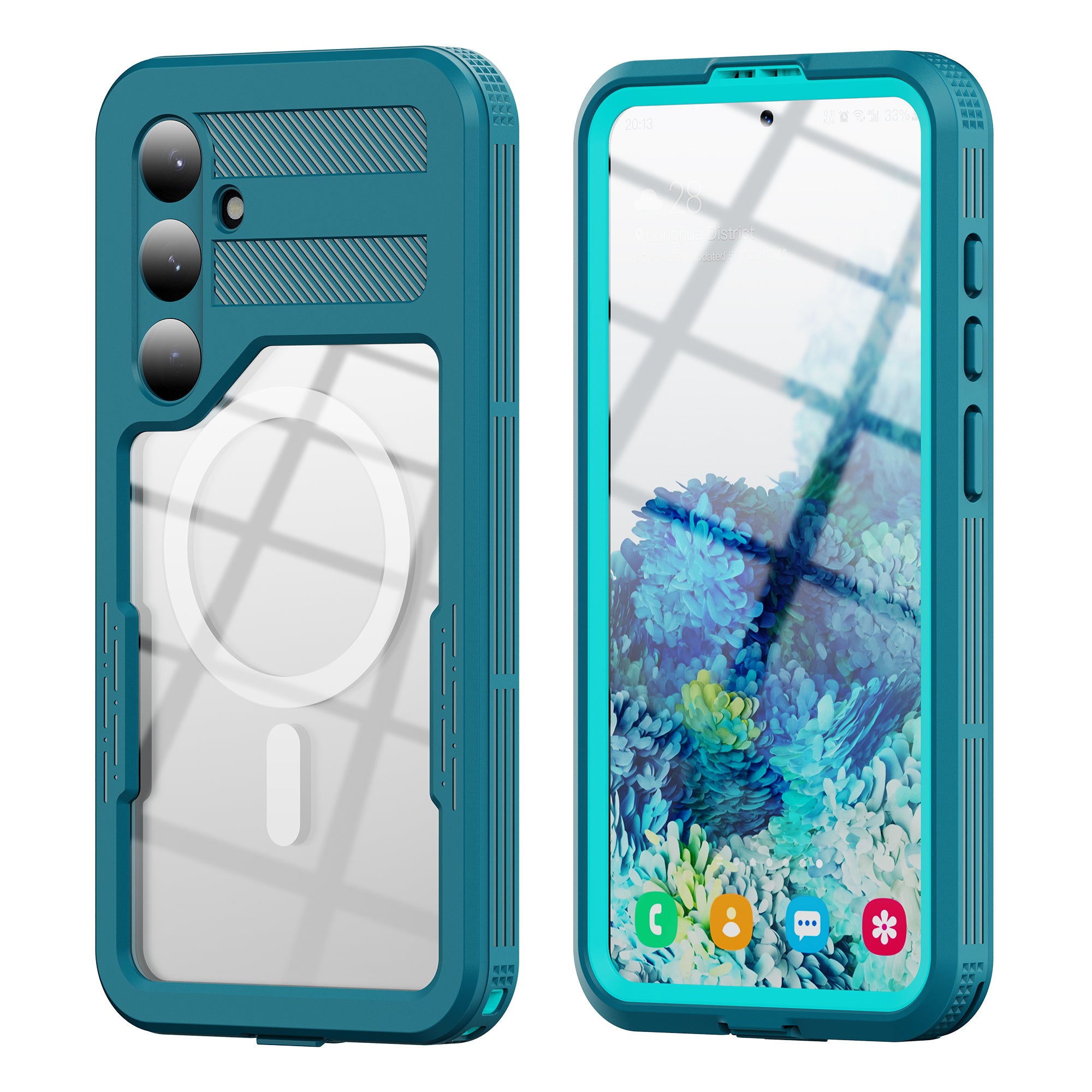 Samsung Galaxy S24 Plus Case Waterproof Mars Magsafe