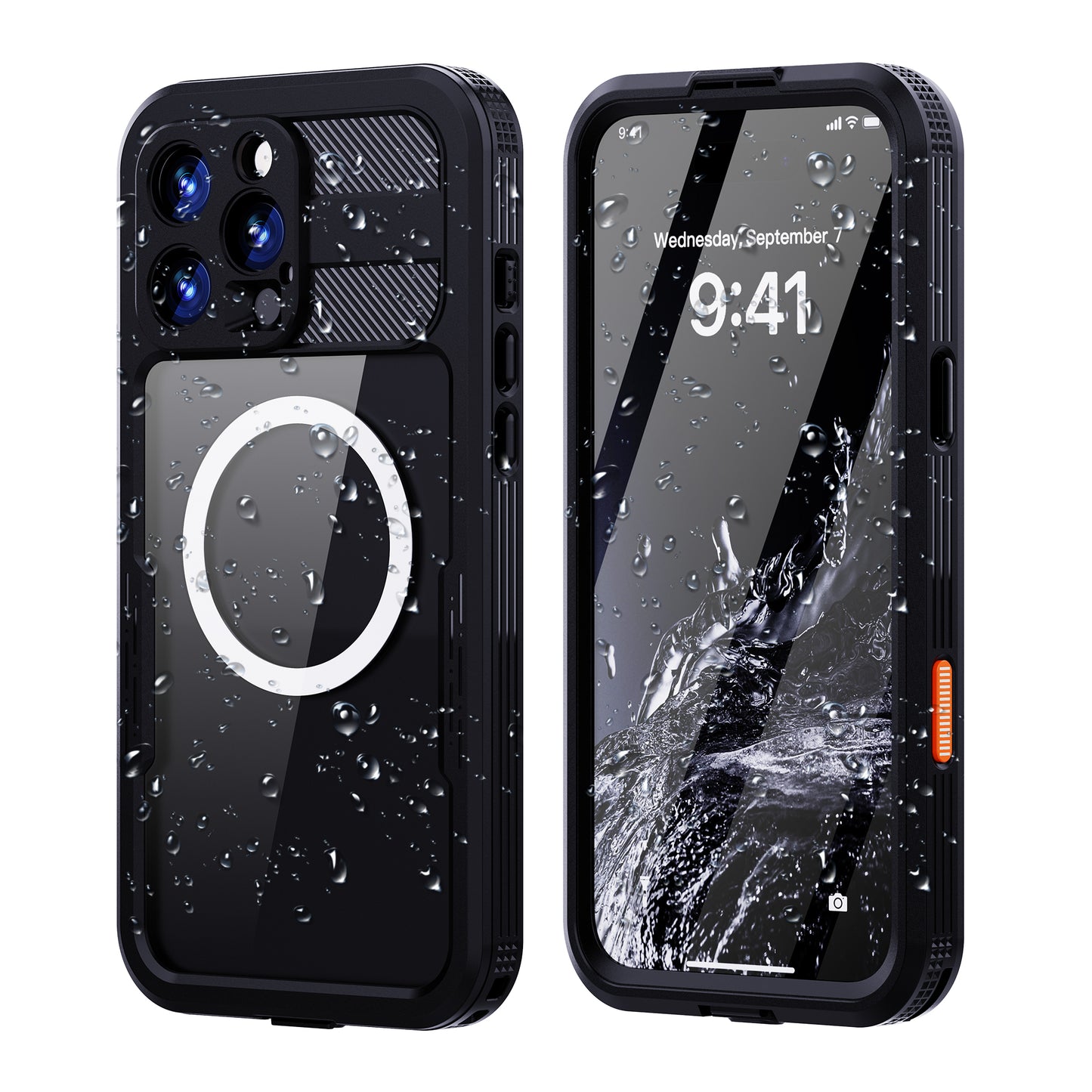 Apple iPhone 16 Pro Max Case Waterproof Mars Magsafe
