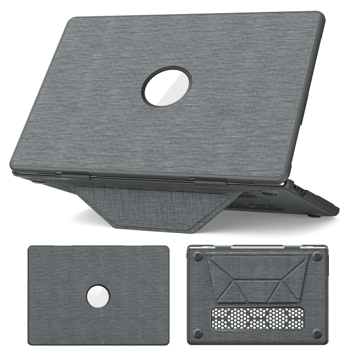 unique-foldable-stand-macbook-air-15-3-a3241-case-fabric-skin_3